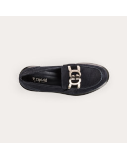 Mocassins Janet en cuir velours oilé camel | Chic & confort – Reqins