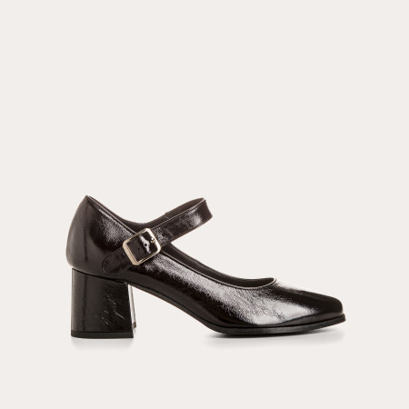 Mary Janes Ginger Naplak | Retro elegance in patent leather - Reqins