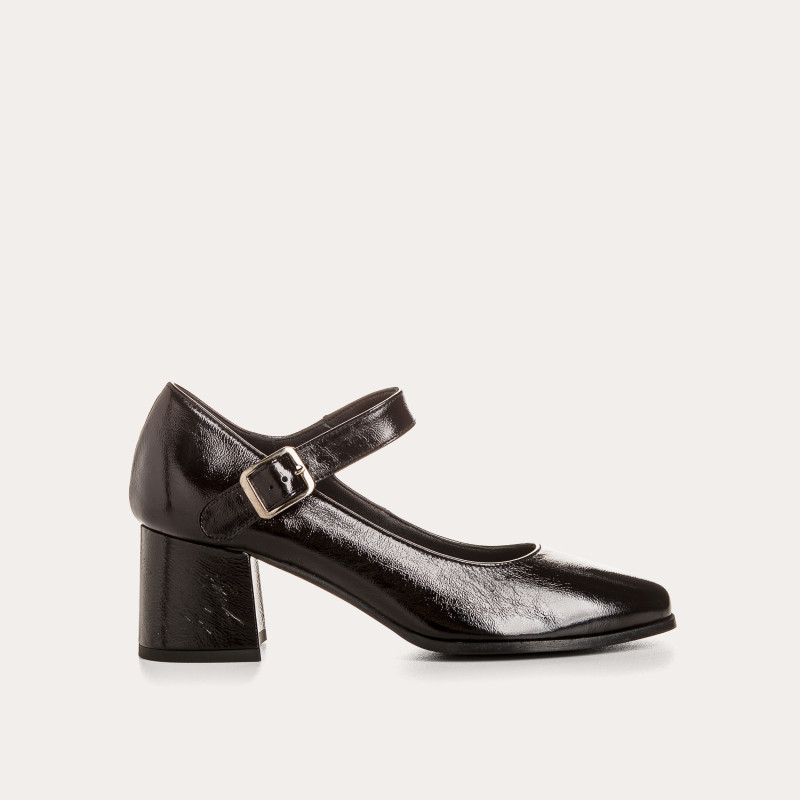 Mary Janes Ginger Naplak | Retro elegance in patent leather - Reqins