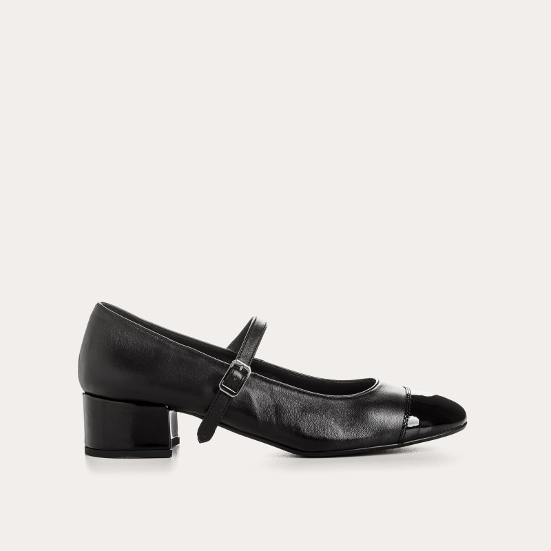 Mary Janes Rosaria Varnish Leather - Chic and Timeless - Reqins