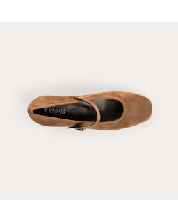 Compensated Ballerinas Octavies Suede - Elegance & Comfort | Reqins