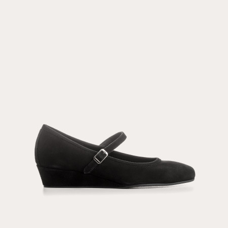 Compensated Ballerinas Octavies Suede - Elegance & Comfort | Reqins