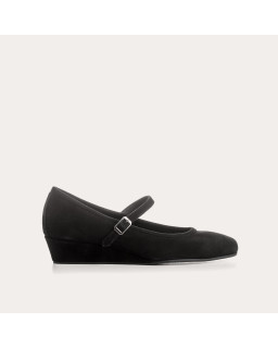 Compensated Ballerinas Octavies Suede - Elegance & Comfort | Reqins