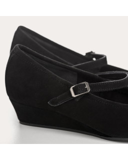 Compensated Ballerinas Octavies Suede - Elegance & Comfort | Reqins