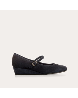 Compensated Ballerinas Octavies Suede - Elegance & Comfort | Reqins