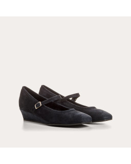 Compensated Ballerinas Octavies Suede - Elegance & Comfort | Reqins