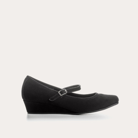 Compensated Ballerinas Octavies Suede - Elegance & Comfort | Reqins