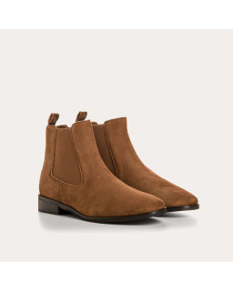 Zellie Suede Boots - Elegance and Comfort | Reqins