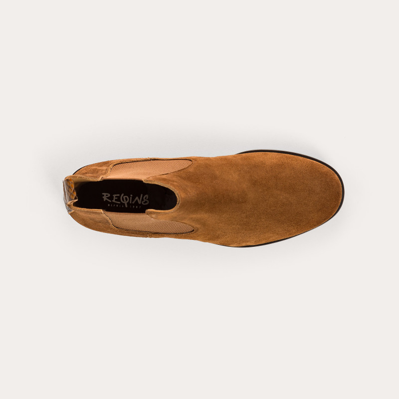 Zellie Suede Boots - Elegance and Comfort | Reqins