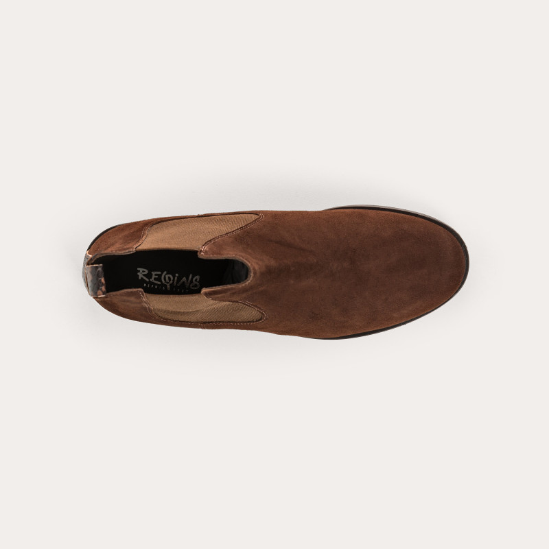 Zellie Suede Boots - Elegance and Comfort | Reqins