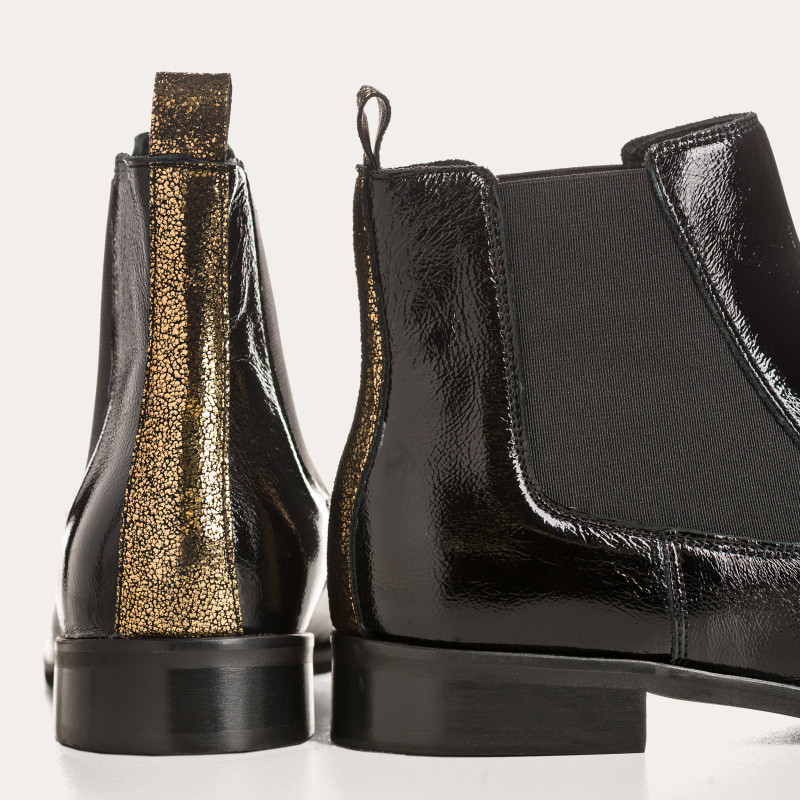 Naplak Leather Zellie Boots - Elegance & Modernity | Reqins