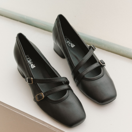 BALLERINES A TALONS KALISHA...