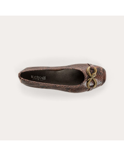 Ballerines Heve python | Reqins