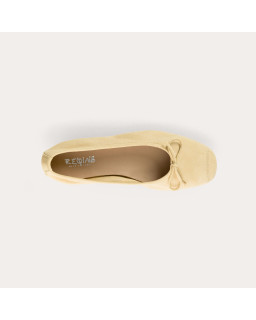Harmony soft suede ballerinas