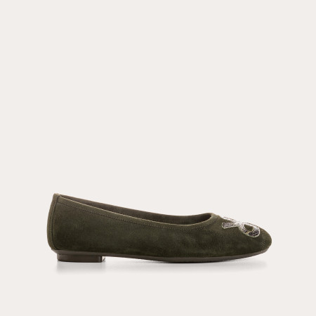 Ballerinas Hopa Suede Python - Elegance & Comfort | Reqins