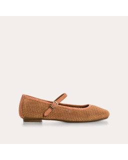 HONOR WOVEN SUEDE MARY JANES