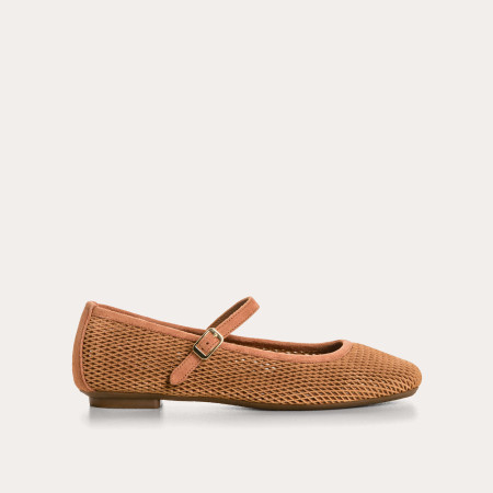 Honor perforated suede Mary Janes | Reqins