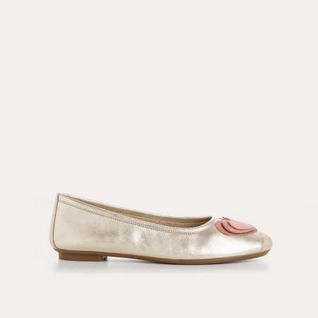 BALLERINES MÉTALISÉES HOLOVE