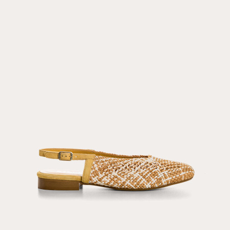 Ballerines slingback Cyrielle en crochet | Reqins