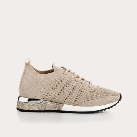 Sneakers Ines Crochet Lamé - Elegance