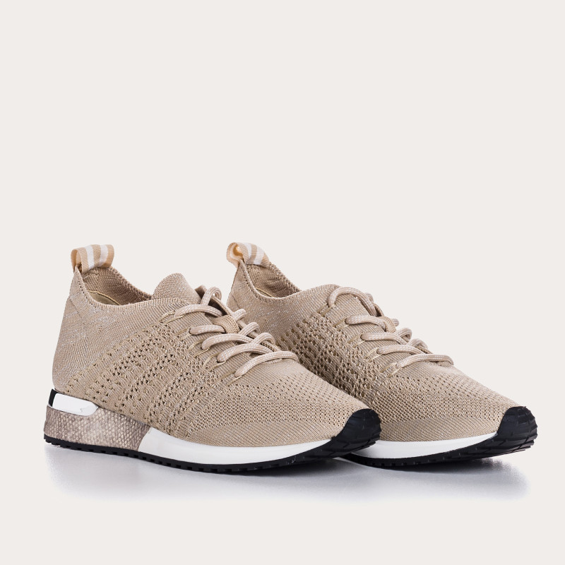 Sneakers Ines Crochet Lamé - Elegance