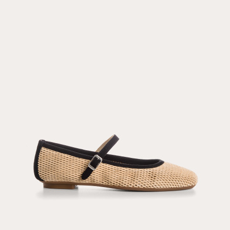 Mary Janes Honor in perforated suede