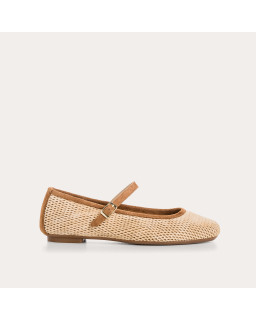 Mary Janes Honor in perforated suede