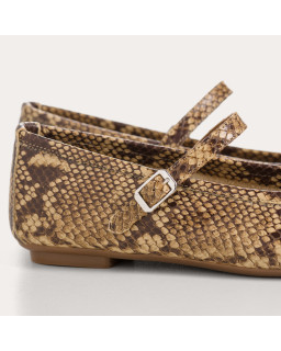 Babies Honor en Cuir Imprimé Python | Reqins