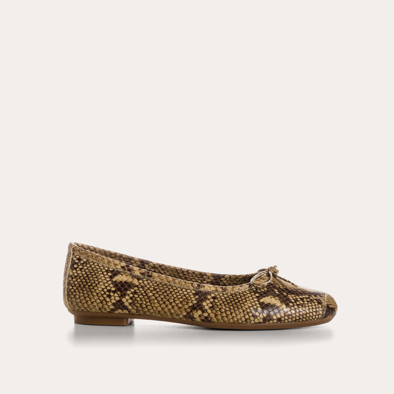 Harmony Ballerines in python print - Elegance