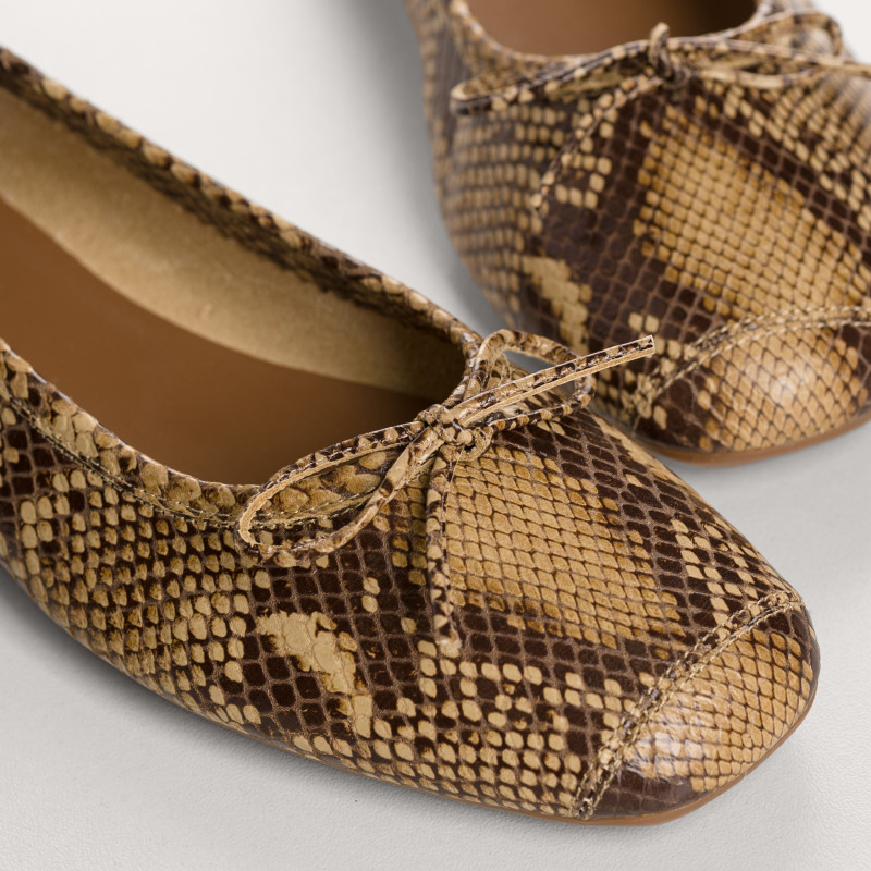 Harmony Ballerines in python print - Elegance