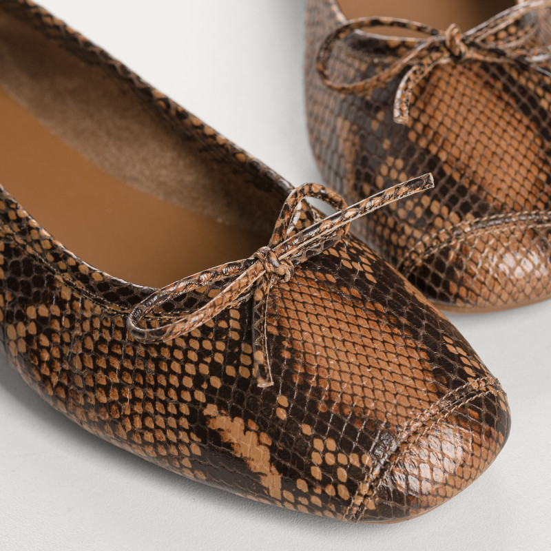 Harmony Ballerines in python print - Elegance