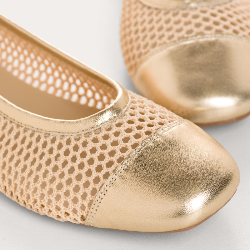 Ballerines Halcine en maille tricotée | Reqins