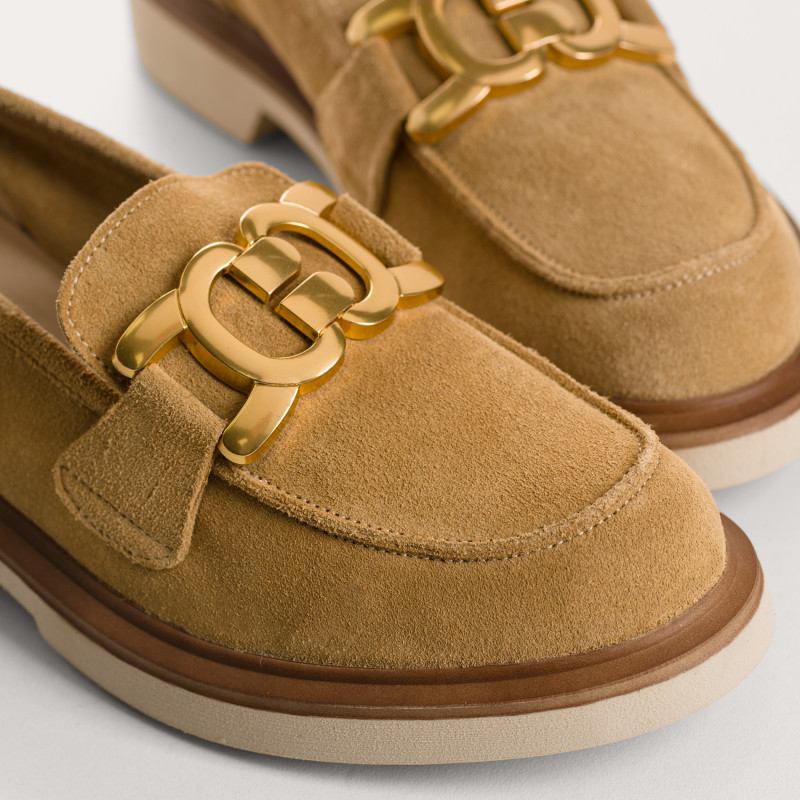 Jack moccasins in suede