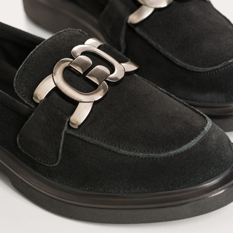 Jack moccasins in suede