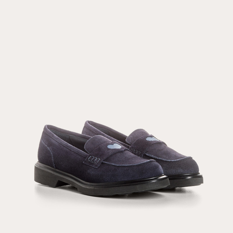 MOCASSINS JACK CUIR VELOURS