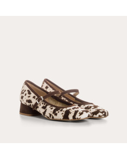 Kelly cow heeled Mary Janes | Reqins