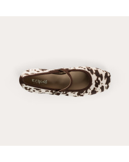 Kelly cow heeled Mary Janes | Reqins