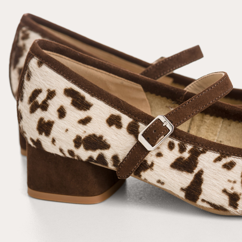 Kelly cow heeled Mary Janes | Reqins