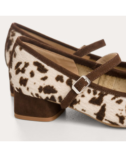 Kelly cow heeled Mary Janes | Reqins