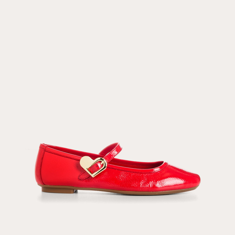 Hamor naplak leather ballerinas | Reqins