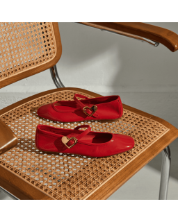 Hamor naplak leather ballerinas | Reqins