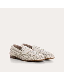 Kalou Leather Loafers with Leather Sole | Reqins