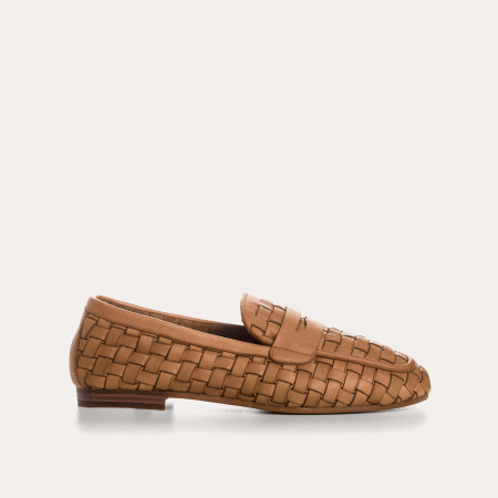 Kalou Leather Loafers with Leather Sole | Reqins