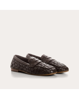 Kalou Moccasins in woven leather - Elegance & Comfort