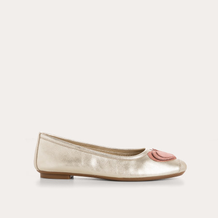 Holove silver ballerinas | Reqins