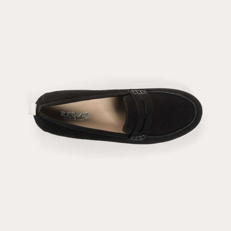 Barbados suede moccasins