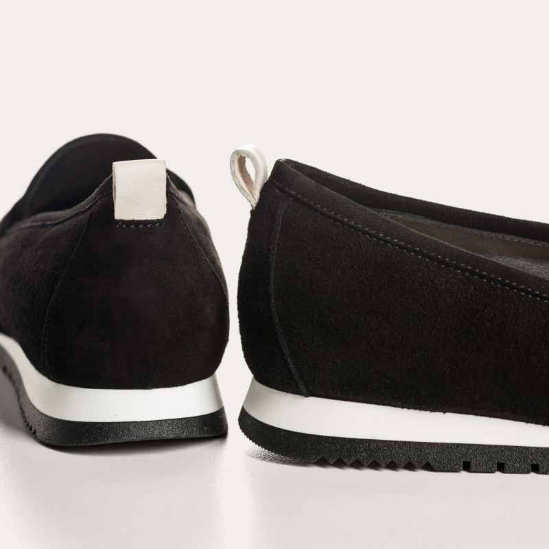 Mocassins Barbade en cuir velours | Reqins