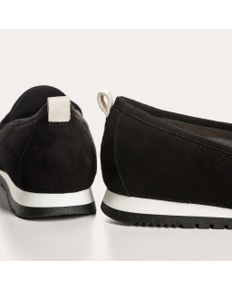 Mocassins Barbade en cuir velours | Reqins