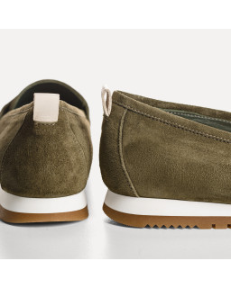 Mocassins Barbade en cuir velours | Reqins