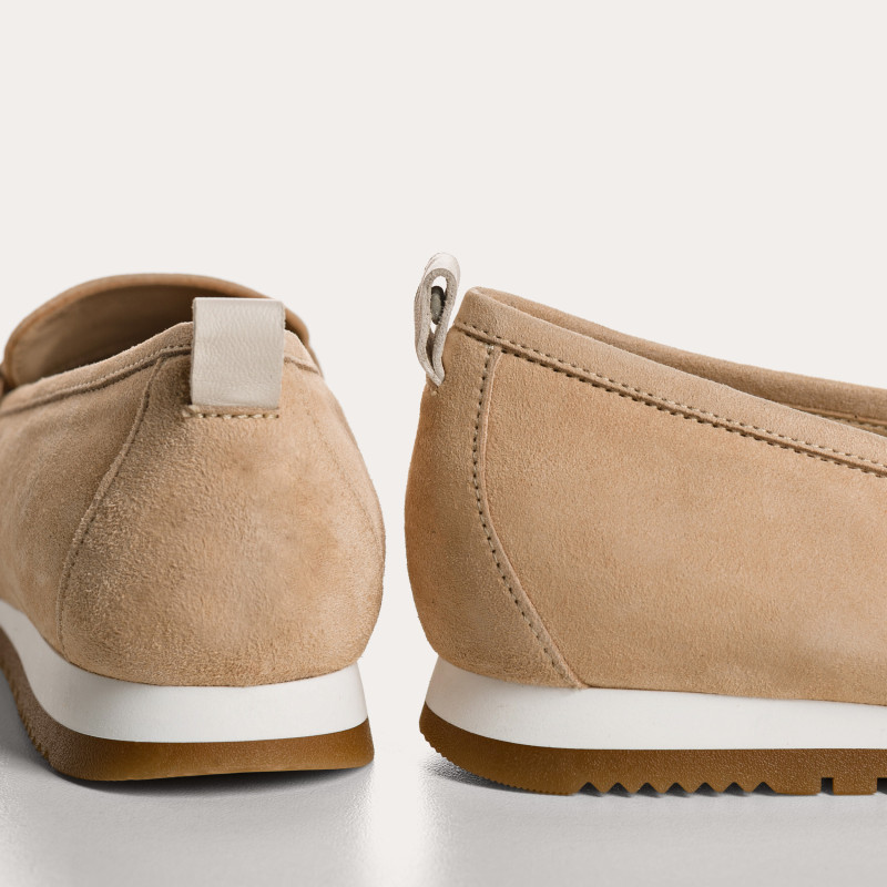 Mocassins Barbade en cuir velours | Reqins